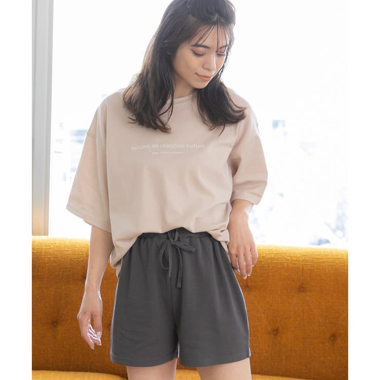 ロゴ入りルームウエア セットアップ 柄 | ad thie | 詳細画像26 