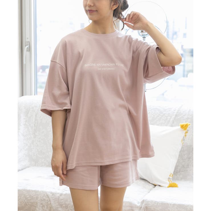 ロゴ入りルームウエア セットアップ 柄 | ad thie | 詳細画像30 