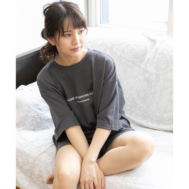 ロゴ入りルームウエア セットアップ 柄 | ad thie | 詳細画像35 