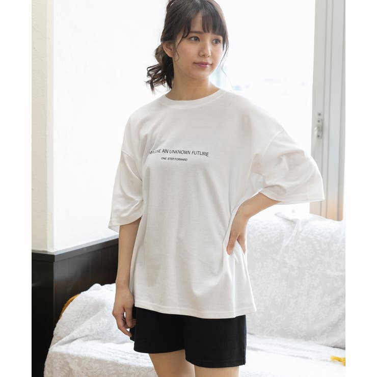 ロゴ入りルームウエア セットアップ 柄 | ad thie | 詳細画像37 