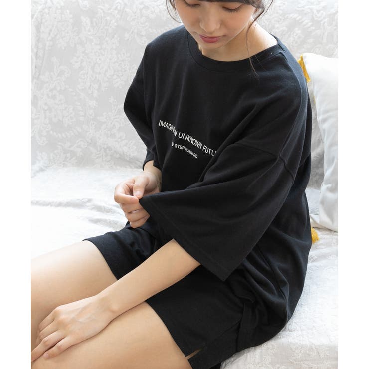 ロゴ入りルームウエア セットアップ 柄 | ad thie | 詳細画像44 