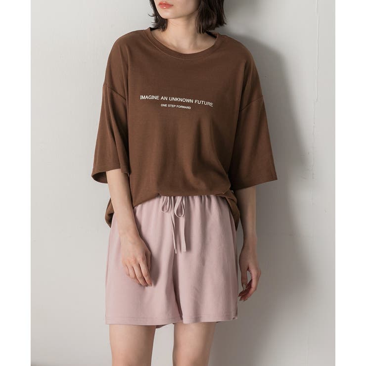 ロゴ入りルームウエア セットアップ 柄 | ad thie | 詳細画像5 