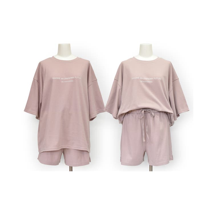 ロゴ入りルームウエア セットアップ 柄 | ad thie | 詳細画像55 