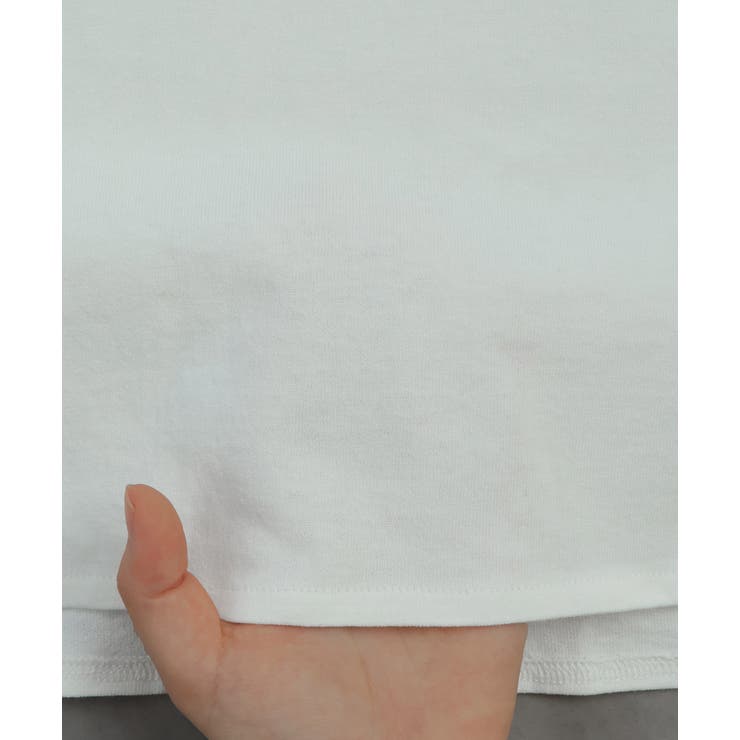 チュニックロングTシャツ ロンT ラウンドスリット | ad thie | 詳細画像27 