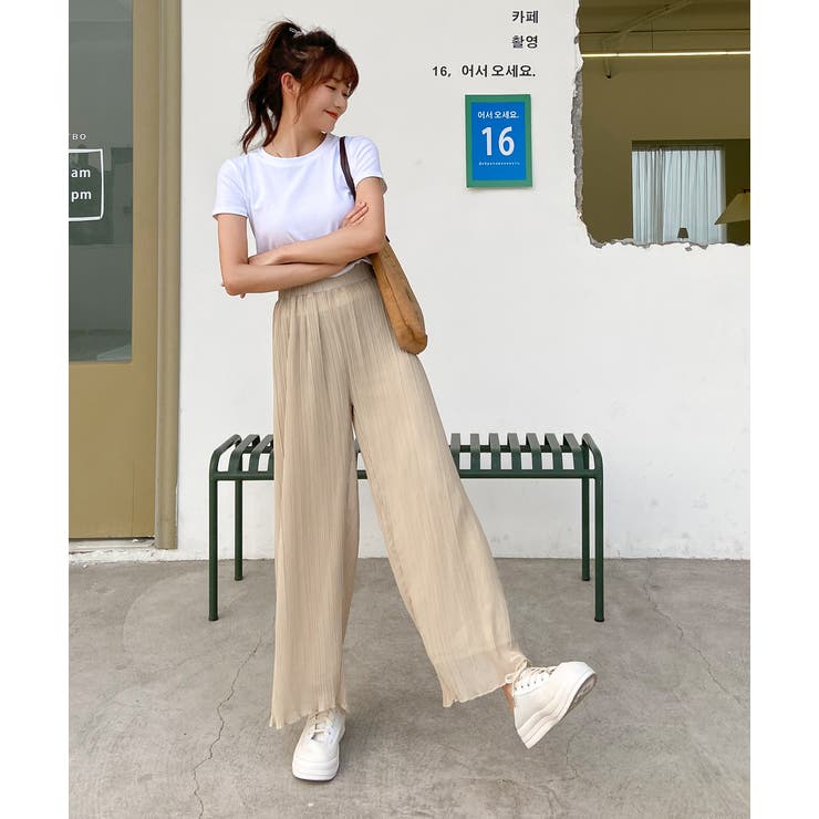 OGAWA - Pleated Wide Leg Pants