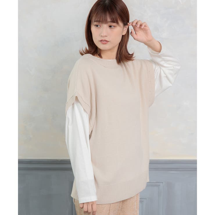 マルチWAYゆったりニット ニット マルチ | ad thie | 詳細画像8 