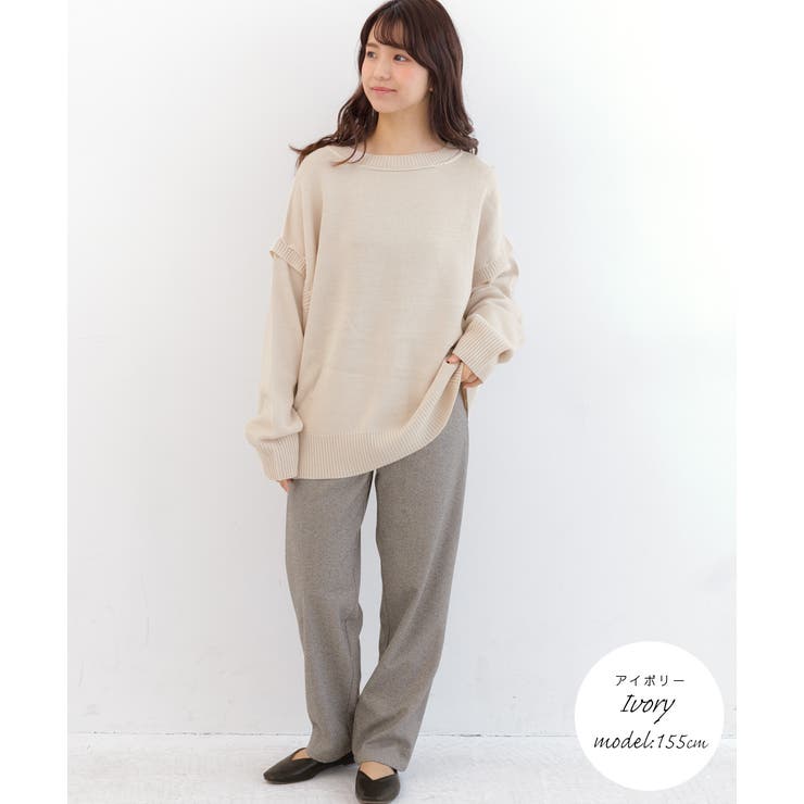 マルチWAYゆったりニット ニット マルチ | ad thie | 詳細画像15 