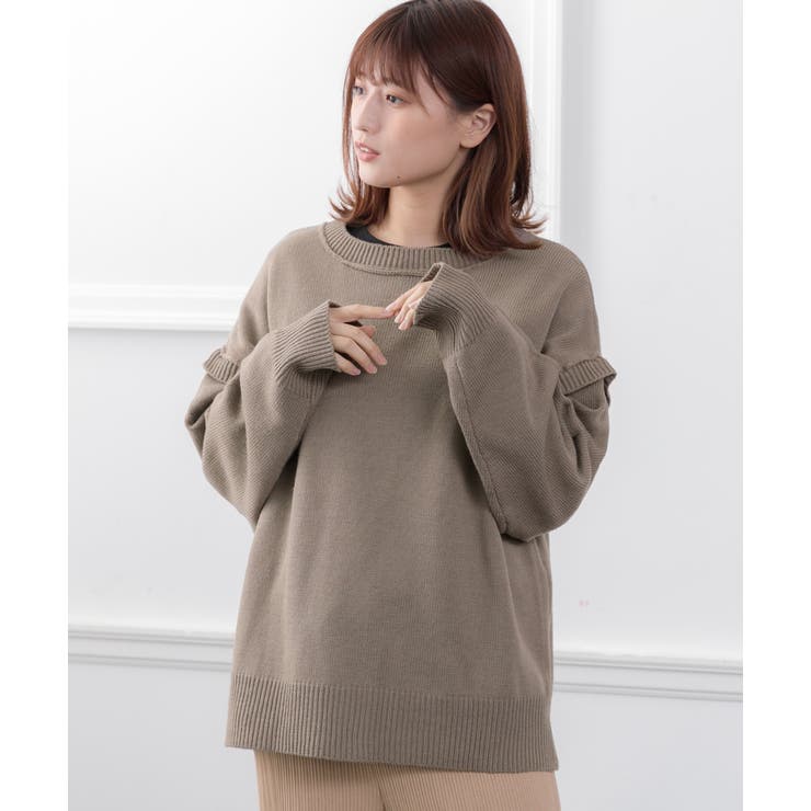 マルチWAYゆったりニット ニット マルチ | ad thie | 詳細画像21 