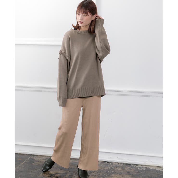 マルチWAYゆったりニット ニット マルチ | ad thie | 詳細画像22 