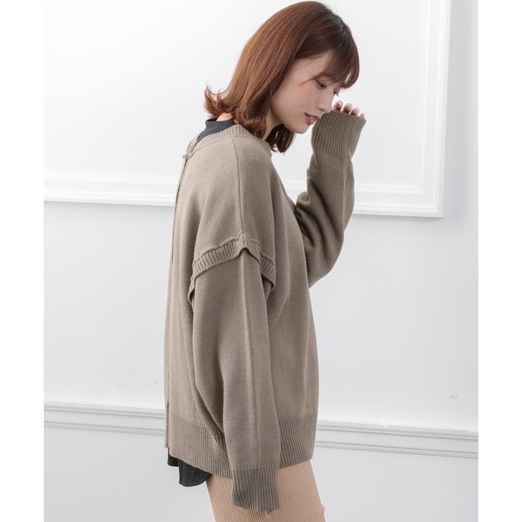 マルチWAYゆったりニット ニット マルチ | ad thie | 詳細画像23 