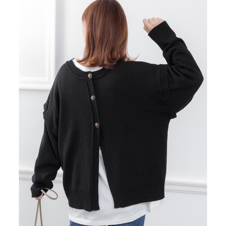 マルチWAYゆったりニット ニット マルチ | ad thie | 詳細画像24 