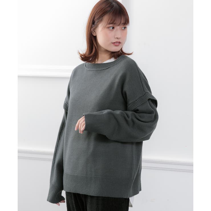 マルチWAYゆったりニット ニット マルチ | ad thie | 詳細画像33 