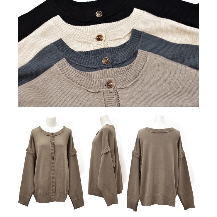 マルチWAYゆったりニット ニット マルチ | ad thie | 詳細画像40 