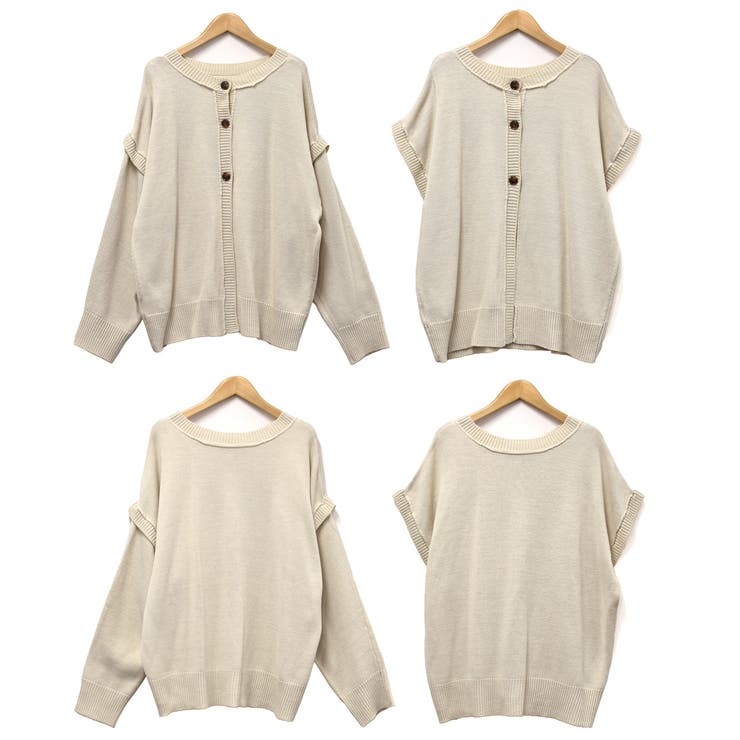 マルチWAYゆったりニット ニット マルチ | ad thie | 詳細画像45 