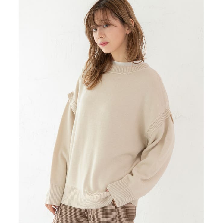 マルチWAYゆったりニット ニット マルチ | ad thie | 詳細画像2 