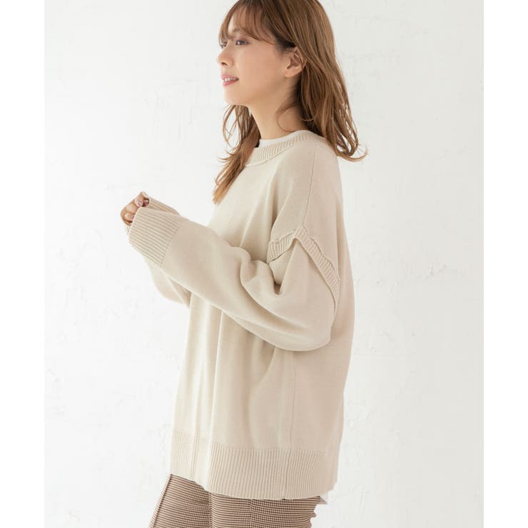 マルチWAYゆったりニット ニット マルチ | ad thie | 詳細画像3 