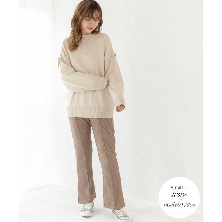 マルチWAYゆったりニット ニット マルチ | ad thie | 詳細画像4 