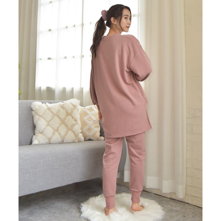 裏シャギーロゴ入りセットアップ セットアップ 裏ジャギー | ad thie | 詳細画像11 