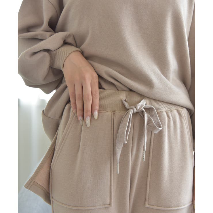 裏シャギーロゴ入りセットアップ セットアップ 裏ジャギー | ad thie | 詳細画像5 