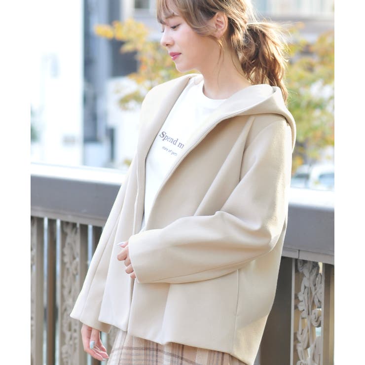 フード付きコート 春 夏 品番 Adew Ad Thie アドティエ のレディースファッション通販 Shoplist ショップリスト