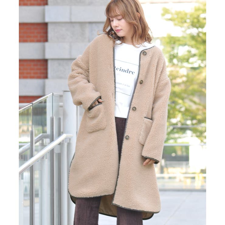 合皮パイピングボアコート ファーコート 春 品番 Adew Ad Thie アドティエ のレディースファッション通販 Shoplist ショップリスト 合皮パイピングボアコート ファーコート 春 品番 Adew Ad Thie アドティエ のレディースファッション通販 Shoplist ショップリスト