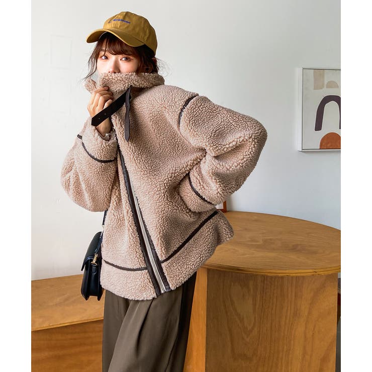bow.a ボウエー シャギーコート 新品未使用