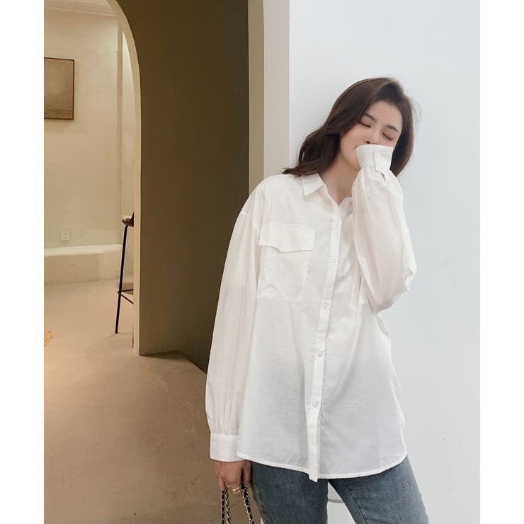 regleamリグリーム＊ダブルポケットオーバーシャツ＊新品未使用 ITEMS URBANRESEARCH（アイテムズ アーバンリサーチ） シャツ ダブル