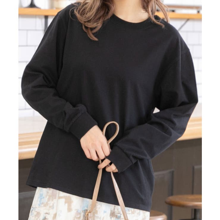 【新色追加！】シンプル長袖Tシャツ カットソー トップス | ad thie | 詳細画像62 