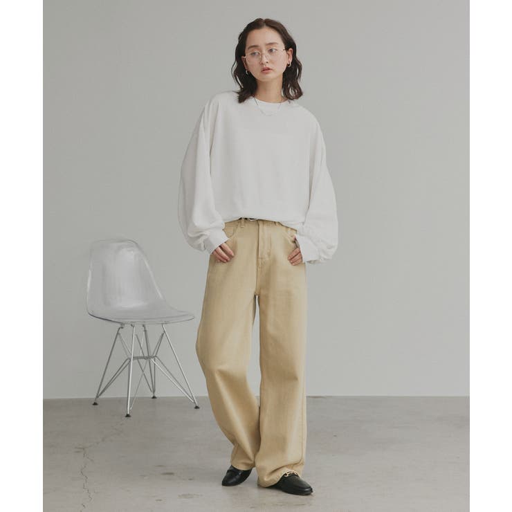 裏毛プルオーバー 裏毛 クルー | ad thie | 詳細画像2 