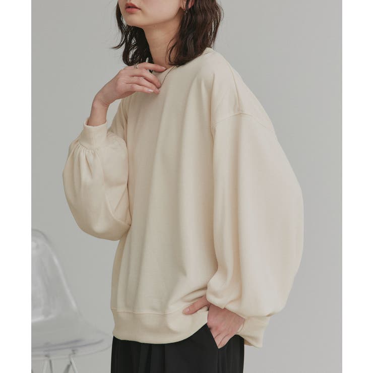 裏毛プルオーバー 裏毛 クルー | ad thie | 詳細画像9 