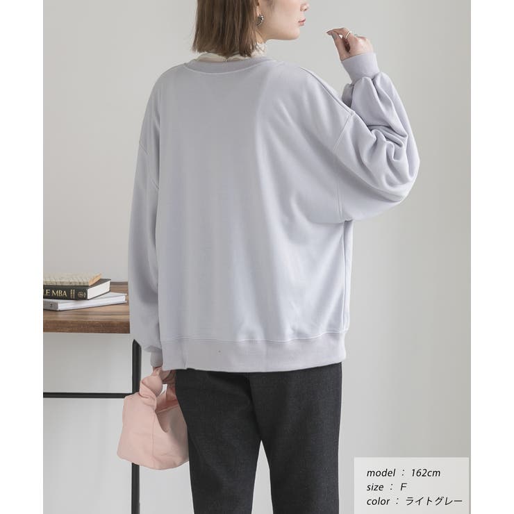 タイガープリント 裏毛プルオーバー | ad thie | 詳細画像4 