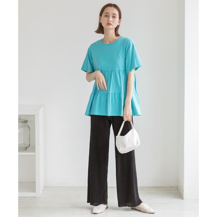 ティアードチュニックTシャツ ティアードチュニック フリル | ad thie | 詳細画像37 