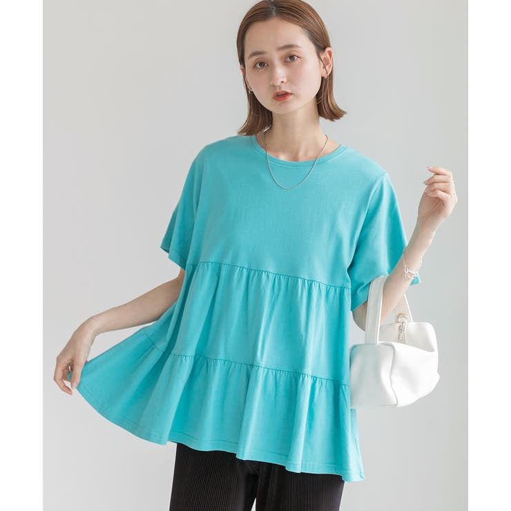 ティアードチュニックTシャツ ティアードチュニック フリル | ad thie | 詳細画像38 