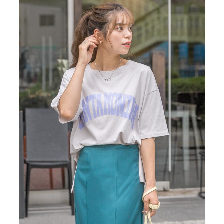 SANTAMONIKA プリントTシャツ ビックシルエット | ad thie | 詳細画像10 