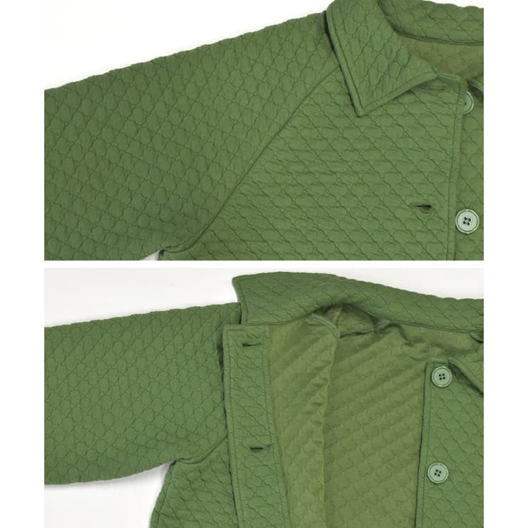 キルティングジャケット 中綿 袖ボリューム | ad thie | 詳細画像19 