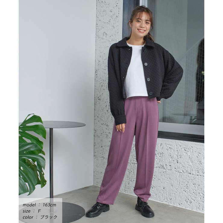 キルティングジャケット 中綿 袖ボリューム | ad thie | 詳細画像6 