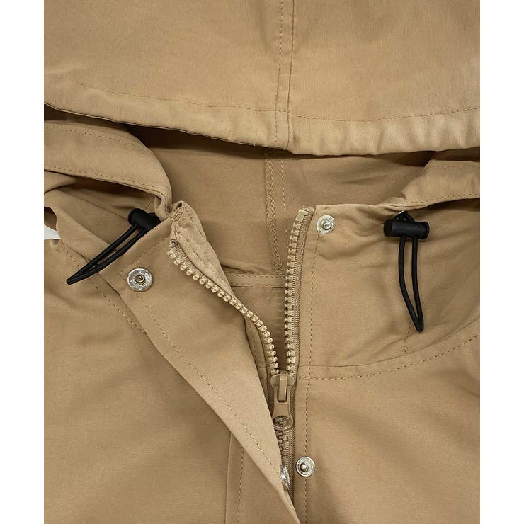 バルーンスリーブ ショート丈マウンテンパーカー | ad thie | 詳細画像60 