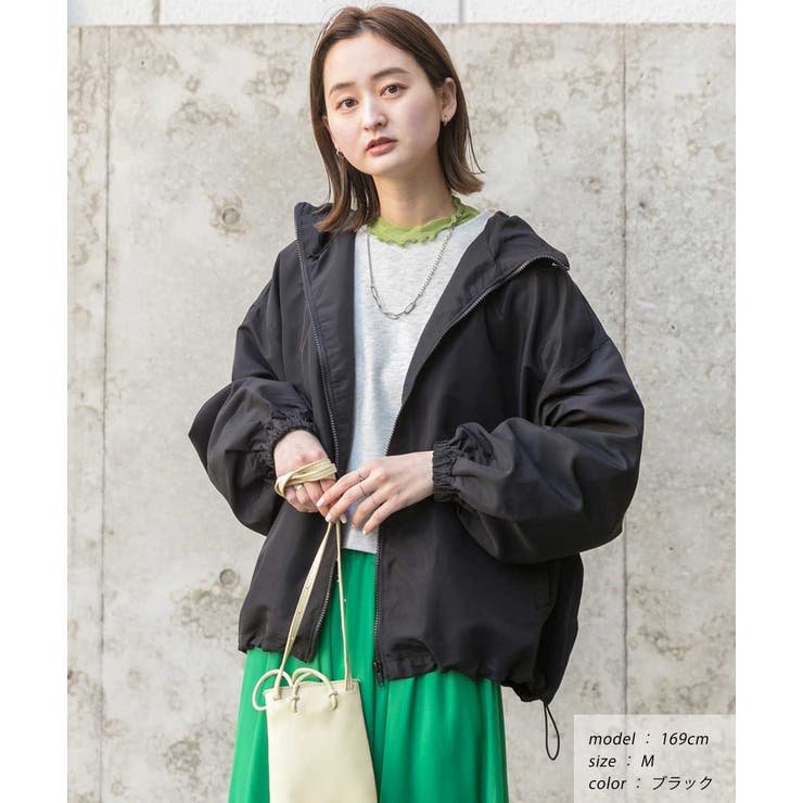 ショート丈 ドローコード マウンテンパーカー | ad thie | 詳細画像12 