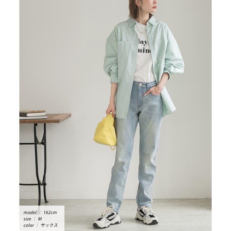 ストレッチストレートデニム | ad thie | 詳細画像11 