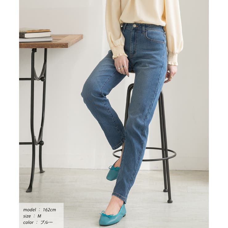 ストレッチストレートデニム | ad thie | 詳細画像6 