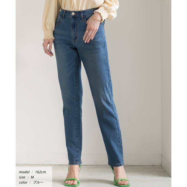 ストレッチストレートデニム | ad thie | 詳細画像9 