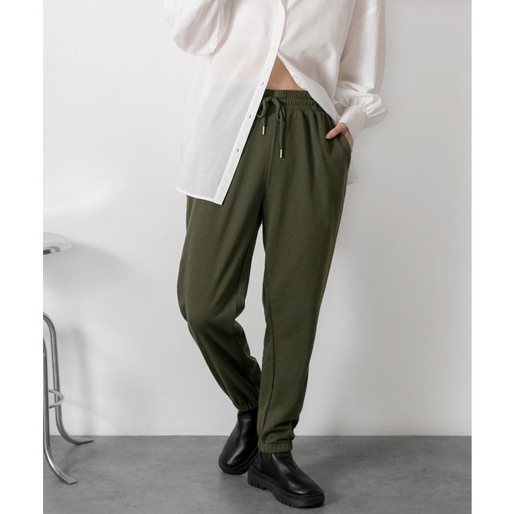 ジョガーパンツ スウェット カラー ML ゴム | ad thie | 詳細画像35 