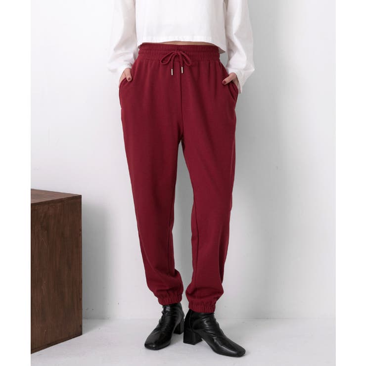 ジョガーパンツ スウェット カラー ML ゴム | ad thie | 詳細画像38 