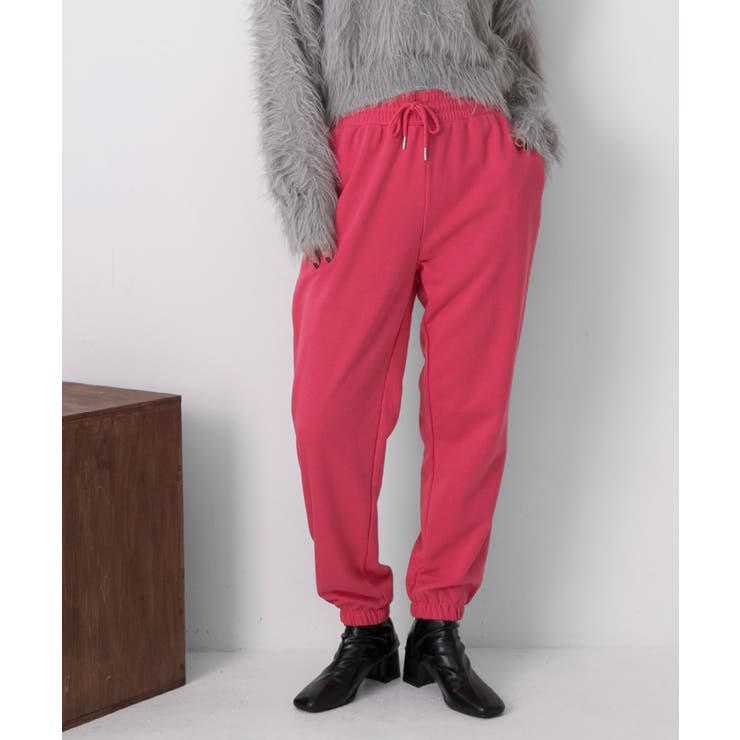 ジョガーパンツ スウェット カラー ML ゴム | ad thie | 詳細画像42 