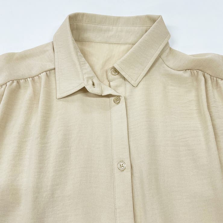 ボリュームスリーブ ビッグシャツ | ad thie | 詳細画像24 