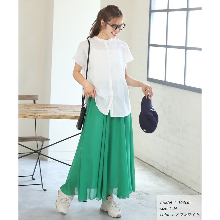 無地＆ストライプ バンドカラー | ad thie | 詳細画像11 