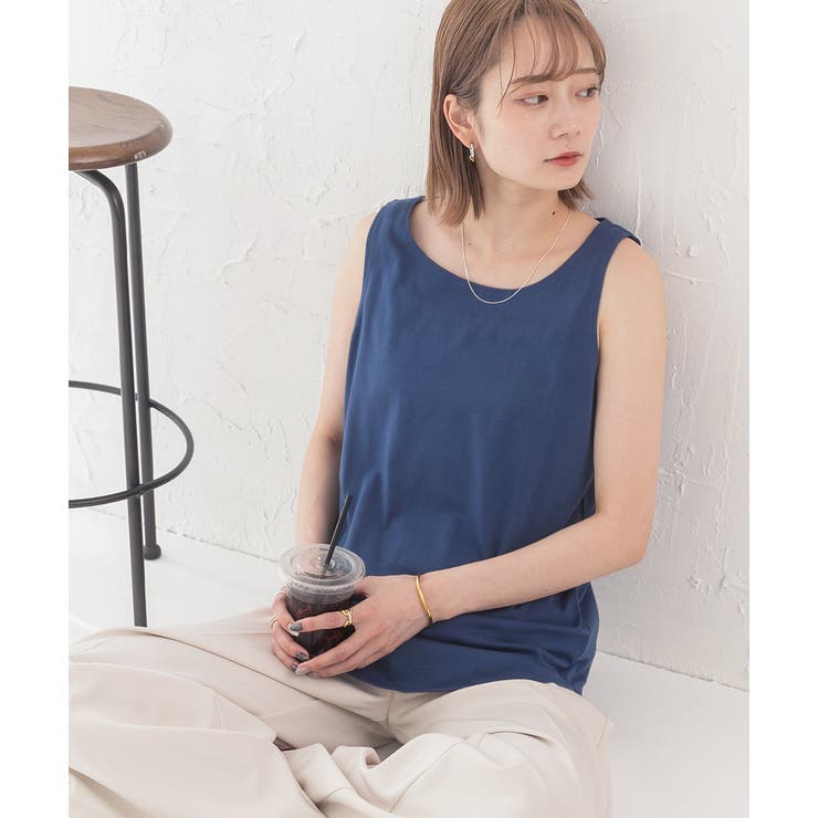 チュニックインナーゆったりタンクトップ[品番：ADEW0004078]｜ad thie