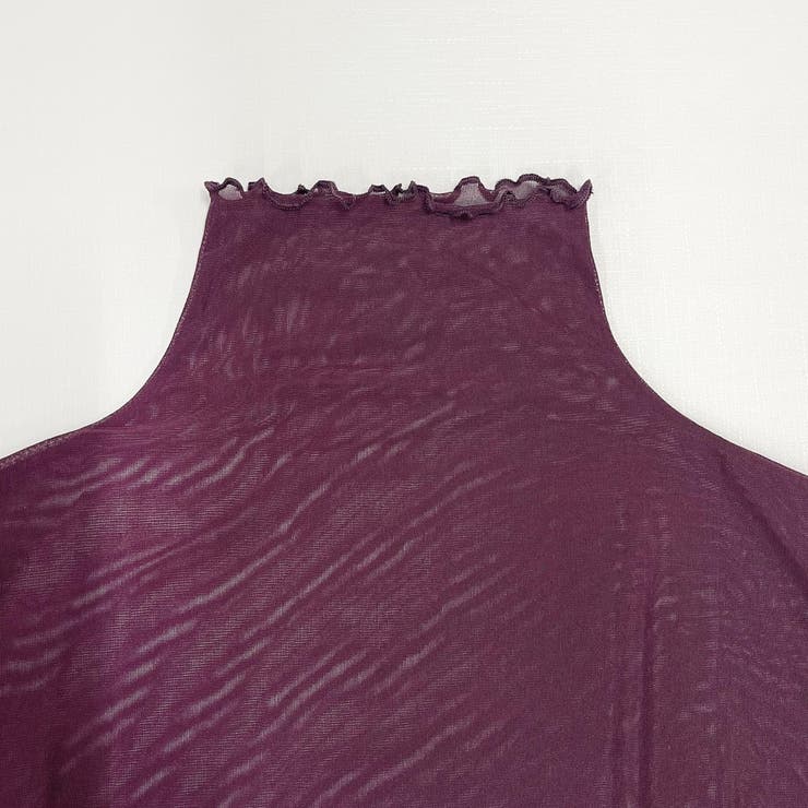 サムホールシアーハイネックロンT | ad thie | 詳細画像22 