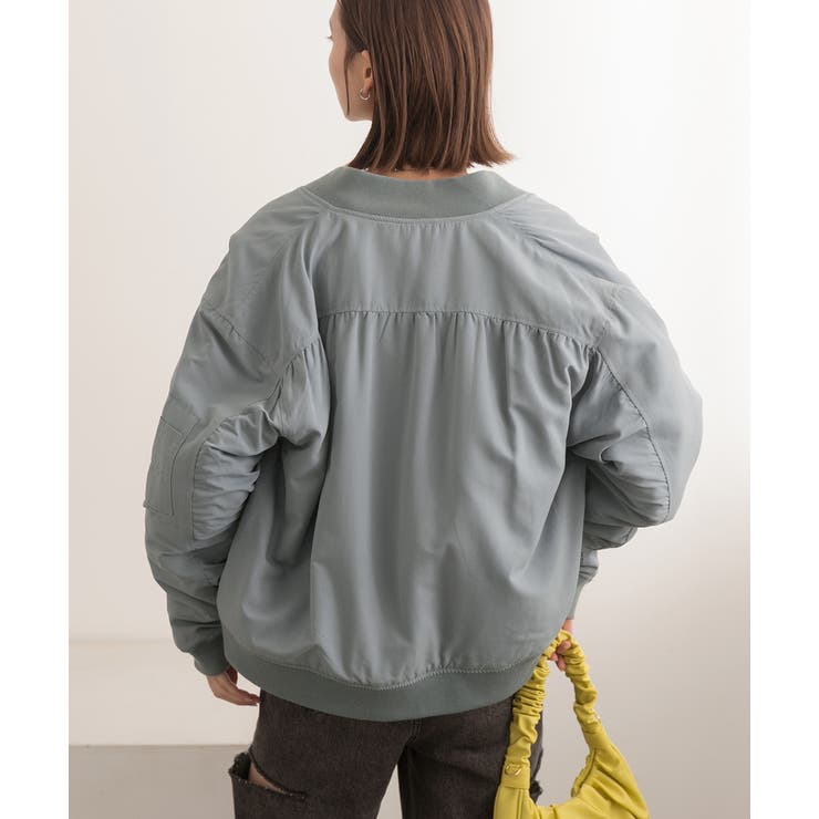 ライトウエイト MA1ブルゾン | ad thie | 詳細画像6 