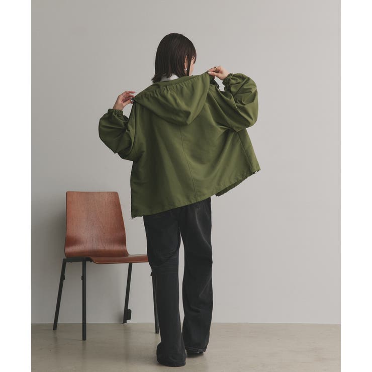 バルーンスリーブ マウンテンパーカー | ad thie | 詳細画像11 